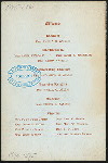 1ST ANNUAL BREAKFAST [held by] RHODE ISLAND STATE FEDERATION OF WOMEN'S CLUBS [at] "TROCADERO;PROVIDENCE,RI." ([REST])