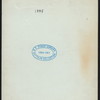 EASTER DINNER [held by] MURRAY HILL HOTEL [at] NY (HOTEL;)