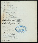 MENU [held by] QUILL AND DAGGER [at] "DEEMING HALL, ITHACA, NY" (OTHER (HALL);)