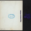 DINNER IN HONOR OF J.L. KINSEY, A.M. BEITLER, T.M. THOMPSON [held by] THE FIVE O'CLOCK CLUB [at] "HOTEL BELLEVUE, PHILADELPHIA [PA?]" (HOTEL;)