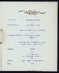 BOARD OF DIRECTORS DINNER [held by] MERCANTILE CLUB [at] UNION LEAGUE PHILADELPHIA [PA?] ((PRIVATE CLUB?))