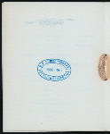 BOARD OF DIRECTORS DINNER [held by] MERCANTILE CLUB [at] UNION LEAGUE PHILADELPHIA [PA?] ((PRIVATE CLUB?))
