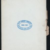 BOARD OF DIRECTORS DINNER [held by] MERCANTILE CLUB [at] UNION LEAGUE PHILADELPHIA [PA?] ((PRIVATE CLUB?))