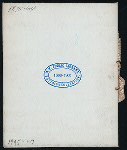 BOARD OF DIRECTORS DINNER [held by] MERCANTILE CLUB [at] UNION LEAGUE PHILADELPHIA [PA?] ((PRIVATE CLUB?))