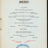 GRADUATION BANQUET [held by] U.S.M.A. (UNITED STATES MILITARY ACADEMY?) [at] "MURRAY HILL HOTEL [NEW YORK, NY]" (HOTEL)