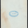 CONSECRATION DINNER [held by] ST. ANN'S CHURCH [at] "HOTEL ST. GEORGE, NYACK, NY" (HOTEL)