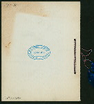 ANNUAL BANQUET [held by] SOCIETY OF THE CINCINNATI IN THE STATE OF NEW JERSEY [at] "ELBERON, NJ"