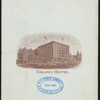 27TH REUNION [held by] THE ARMY OF THE TENNESSEE [at] "GRAND HOTEL, CINCINNATI OH" (HOTEL)