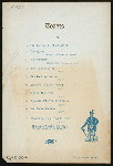 139TH ANNIVERSARY [held by] ST. ANDREW'S SOCIETY OF THE STATE OF NEW YORK [at] DELMONICO'S (HOT;)