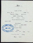 7NTH ANNUAL BANQUET [held by] RHODE ISLAND LETTER CARRIERS' ASSOCIATION [at] "PAWTUCKET, RI" (GRAND ARMY HALL)