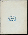 THANKSGIVING DAY DINNER [held by] BUTTERFIELD [at] "UTICA, NY" (HOTEL)