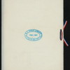 DINNER [held by] STEUBEN SOCIETY [at] "HOTEL MANHATTAN,NEW YORK, NY" (HOTEL;)