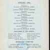 DINNER FOR FOREFATHERS' DAY [held by] SOCIETY OF COLONIAL WARS IN THE COMMONWEALTH OF MASSACHUSETTS [at] "BOSTON, MA"