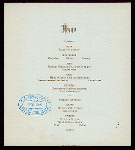 JUBILEE DINNER TO CELEBRATE THE FIFTIETH ANNIVERSARY OF THE FOUNDING OF THE HOUSE [held by] J.M. GODDARD & SON [at] "DELMONICO'S, NEW YORK, NY" (HOT;)