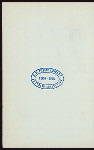 FACULTY BANQUET TO THE CLASS OF '97 [held by] UNIVERSITY OF PENNSYLVANIA DEPARTMENT OF DENTISTRY [at] "HOTEL BELLEVUE, PHILADELPHIA [PA]" (HOTEL;)