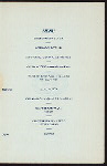 FACULTY BANQUET TO THE CLASS OF '97 [held by] UNIVERSITY OF PENNSYLVANIA DEPARTMENT OF DENTISTRY [at] "HOTEL BELLEVUE, PHILADELPHIA [PA]" (HOTEL;)