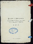 121ST ANNIVERSARY OF THE INDEPENDENCE OF THE UNITED STATES [held by] AMERICAN EMBASSY (?) [at] "GRAND HOTEL, HEIDELBERG, GERMANY" (FOR;)