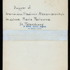 SUPPER [held by] GRAND-DUC VLADIMIR ALEXANDROVITCH & GR.DUCHESSE MARIE PAVLOWNA [at] ST. PETERSBURG.RUSSIA