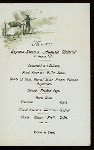 DINNER [held by] HAMBURG-AMERIKA LINE [at] """AUGUSTE VICTORIA""" (SS)