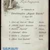 DINNER [held by] HAMBURG-AMERIKA LINE [at] """AUGUSTE VICTORIA""" (SS)