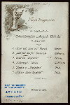 DINNER [held by] HAMBURG-AMERIKA LINE [at] """AUGUSTE VICTORIA""" (SS)