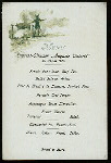 DINNER [held by] HAMBURG-AMERIKA LINE [at] """AUGUSTE VICTORIA""" (SS)