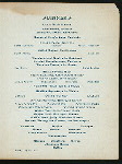 DINNER [held by] HOTEL VENDOME AND PROFILE HOUSE [at] "BOSTON, MA AND WHITE MOUNTAINS, NH" (HOTEL;)