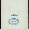 SECOND ANNUAL CONVENTION [held by] NATIONAL WHOLESALE LIQUOR DEALERS OF AMERICA [at] "STEAMER ISABEL, HUDSON RIVER, NY" (SS)