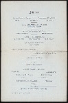 DINNER [held by] HOTEL LAFAYETTE [at] MINNETONKA BEACH; MN (HOTEL;)