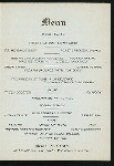 DINING CAR SERVICE (DINNER?) [held by] CANADIAN PACIFIC RAILWAY [at] RN ROUTE (RR;)