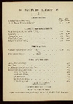 DINING CAR SERVICE (DINNER?) [held by] CANADIAN PACIFIC RAILWAY [at] RN ROUTE (RR;)