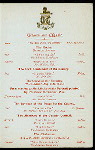 BANQUET FOR R.M.LITTLER [held by] JUSTICES OF THE PEACE FOR THE COUNTY OF MIDDLESEX AND MEMBERS OFTHE COUNTY COUNCIL OF MIDDLESEX [at] "MARBLE SALON,GRAND HOTEL,LONDON" (FOREIGN;)