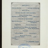 23RD ANNIVERSARY DINNER [held by] HILLEL LITERARY ASSOCIATION [at] "BOURSE, PHILADELPHIA, PA"