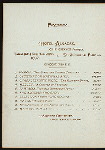 THANKSGIVING DINNER [held by] HOTEL ALGAZAR [at] "ST. AUGUSTINE,FLORIDA" (HOTEL;)