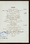 THANKSGIVING DINNER [held by] HOTEL ALGAZAR [at] "ST. AUGUSTINE,FLORIDA" (HOTEL;)