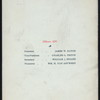 DINNER [held by] OLD GUARD ALBANY ZOUAVE CADETS [at] ALBANY CLUB (OTHER (CLUB);)