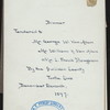 DINNER TENDERED TO GEORGE W. VAN ALLEN, WILLIAM H. VAN ALLEN, & C. FRANK BOUGHTON [held by] SULLIVAN COUNTY TURTLE CLUB [at] "DELMONICO'S, NEW YORK, NY" (HOT;)