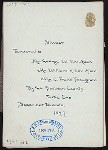 DINNER TENDERED TO GEORGE W. VAN ALLEN, WILLIAM H. VAN ALLEN, & C. FRANK BOUGHTON [held by] SULLIVAN COUNTY TURTLE CLUB [at] "DELMONICO'S, NEW YORK, NY" (HOT;)