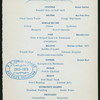 DINNER GIVEN TO FRIENDS] [held by] [MR. R. G. WINNEY] [at] "NEW YORK CLUB, [NEW YORK, NY?]" (OTHER (CLUB);)