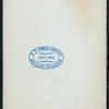 DINNER GIVEN TO FRIENDS] [held by] [MR. R. G. WINNEY] [at] "NEW YORK CLUB, [NEW YORK, NY?]" (OTHER (CLUB);)