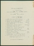 CHRISTMAS NIGHT DINNER AND PROGRAM [held by] HOTEL ALCAZAR [at] "ST. AUGUSTINE, FL" (HOTEL;)