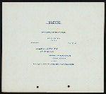 CHRISTMAS DINNR [held by] LAKOTA HOTEL [at] CHICAGO [IL] (HOTEL;)
