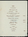SIXTH ANNUAL BANQUET [held by] YOUNG MEN'S DEMOCRATIC CLUB [at] "PARK HOTEL, WILLIAMSPORT, PA" (HOTEL;)