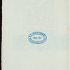 19NTH ANNUAL BANQUET [held by] HOTEL ASSOCIATION OF NYC [at] "DELMONICO'S, NY" (HOTEL)