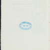 19NTH ANNUAL BANQUET [held by] HOTEL ASSOCIATION OF NYC [at] "DELMONICO'S, NY" (HOTEL)