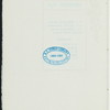 19NTH ANNUAL BANQUET [held by] HOTEL ASSOCIATION OF NYC [at] "DELMONICO'S, NY" (HOTEL)