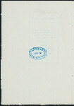 19NTH ANNUAL BANQUET [held by] HOTEL ASSOCIATION OF NYC [at] "DELMONICO'S, NY" (HOTEL)