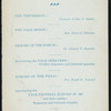 DINNER [held by] YALE ALUMNI ASSOCIATION [at] "SHERRY'S, NEW YORK, NY" (REST;)