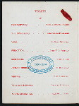 14NTH ANNUAL DINNER [held by] HARVARD CLUB OF MARYLAND [at] "ST. JAMES HOTEL,BALTIMORE, MD" (HOTEL)