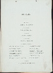 12TH ANNUAL DINNER [held by] NEW YORK SOUTHERN SOCIETY [at] HOTEL SAVOY NY (HOTEL)